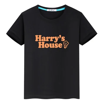 Harrys Casa de Crianças T-shirts de Algodão de 100% de Verão Gráfico de Manga Curta, Camisetas de Alta Qualidade, Confortável Camiseta Meninos e Meninas Tops